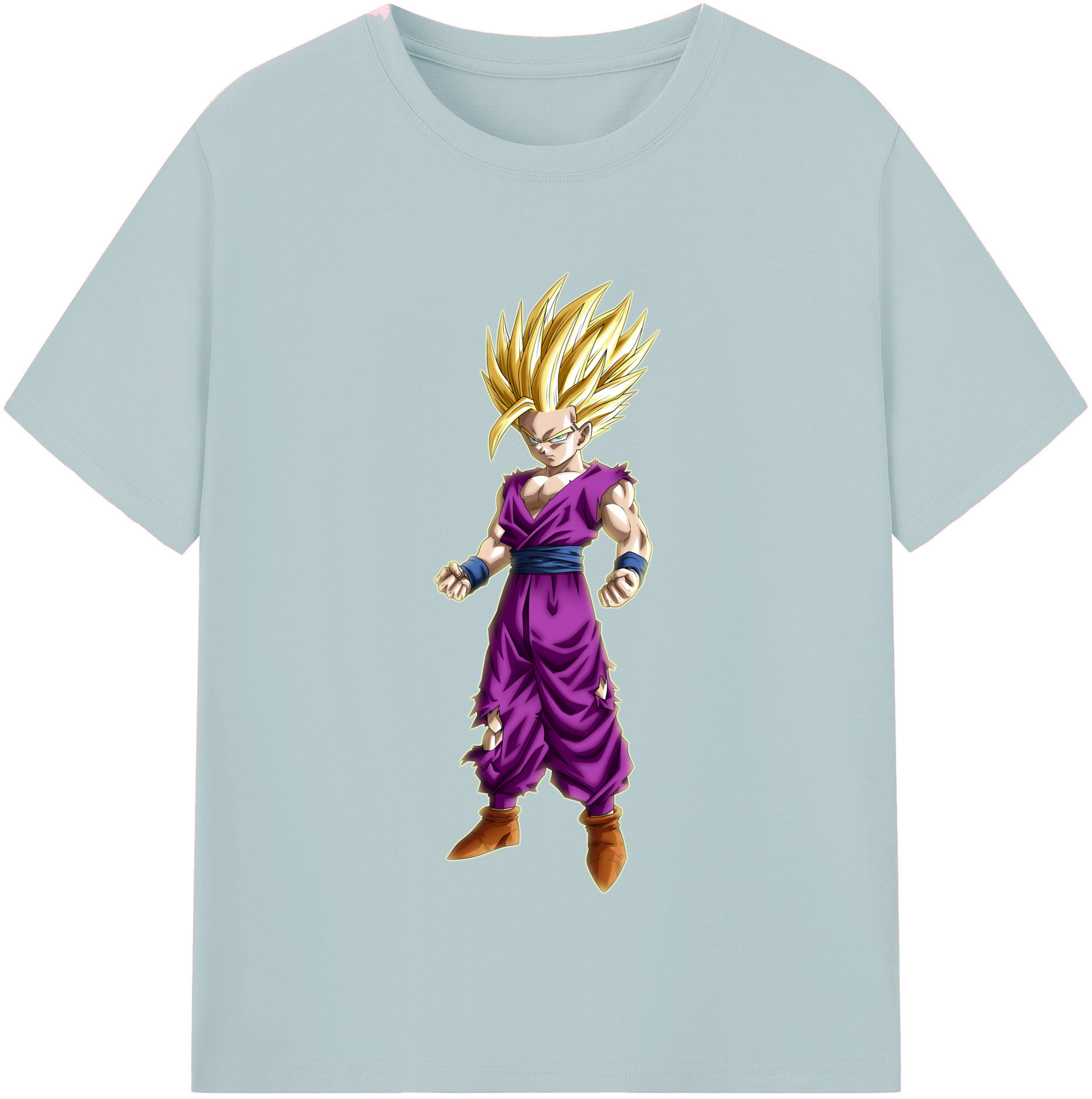 （画像用） ドラゴンボール 孫 悟飯（そんごはん）DRAGON BALL Son Gohan 綿100％半袖Tシャツ（フロントプリント）